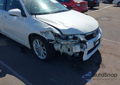 2013 Lexus Ct 200H из США, поврежденный, VIN JTHKD5BH6D2133318